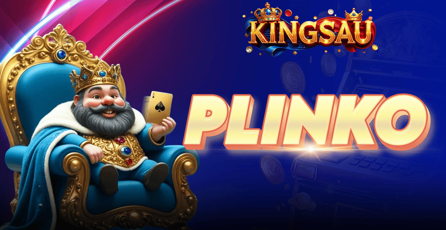KINGSAU Plinko king on throne